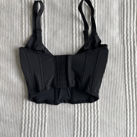 Skims Demi Corset Bra 32DD, black - Picture 5 of 8